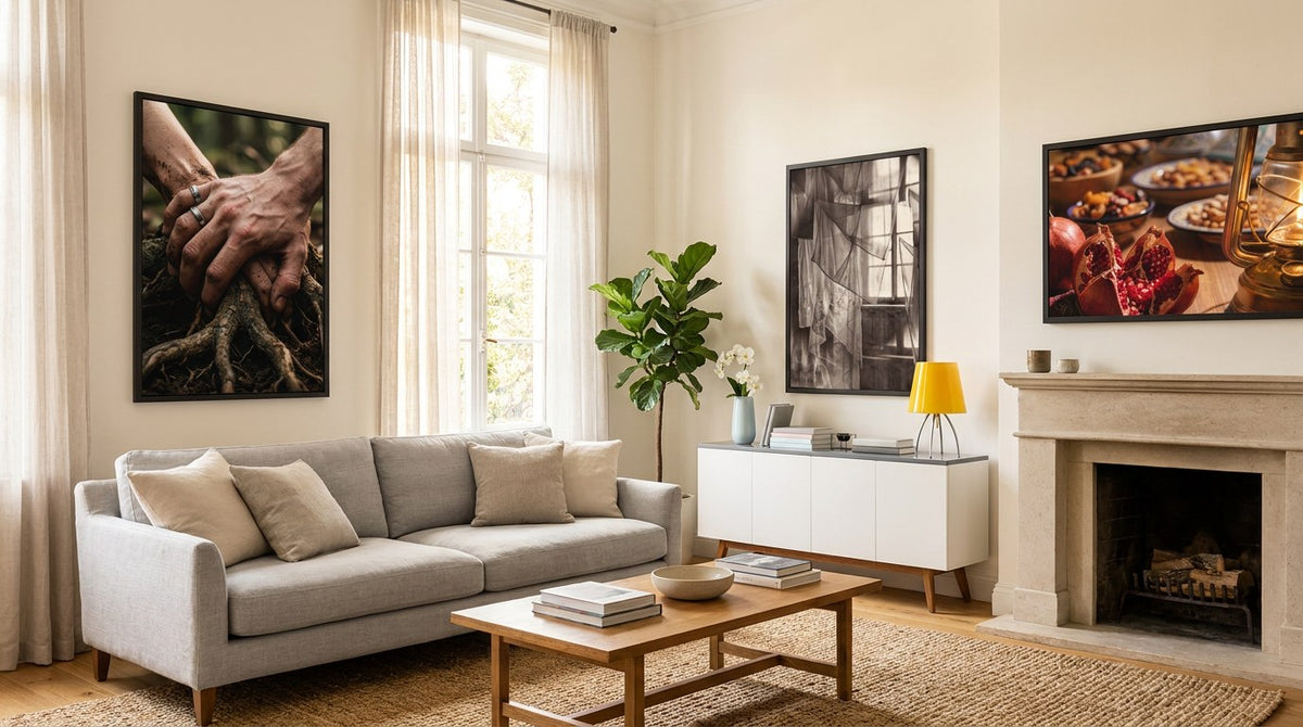 How to Choose Wall Art for Living Room Spaces