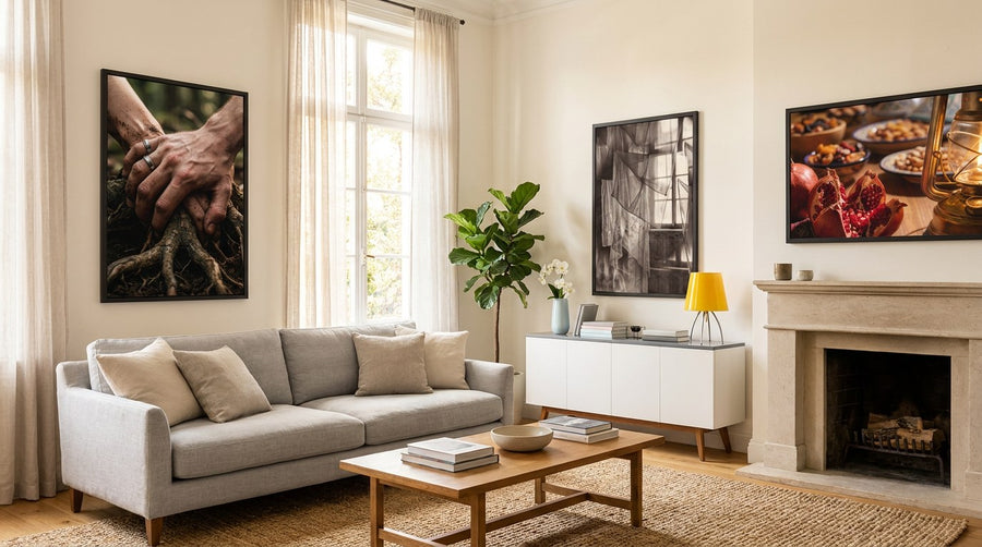 How to Choose Wall Art for Living Room Spaces