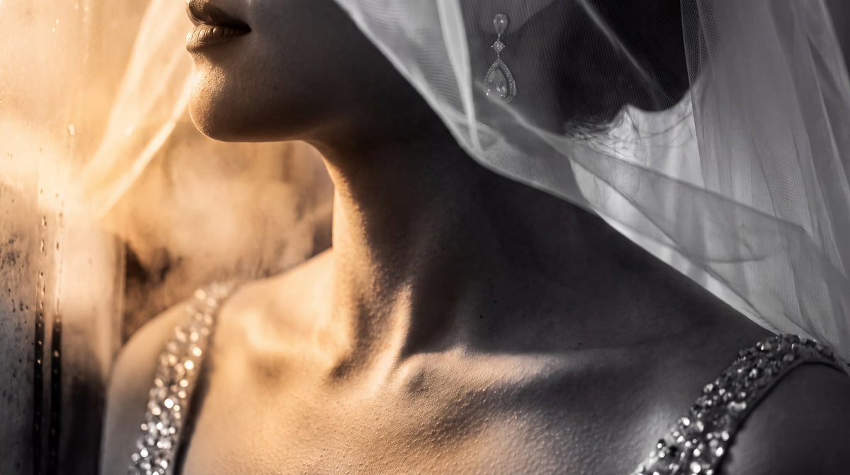 Veiled Dawn Cinematic Portrait