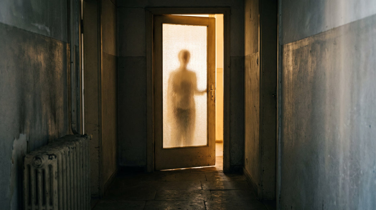 Silhouette in the Doorway Cinematic Art