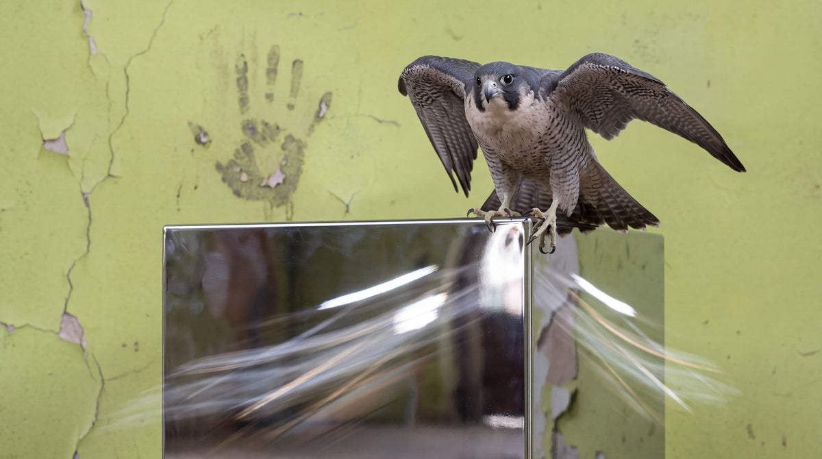 Peregrine Falcon Chrome Mirage Artwork