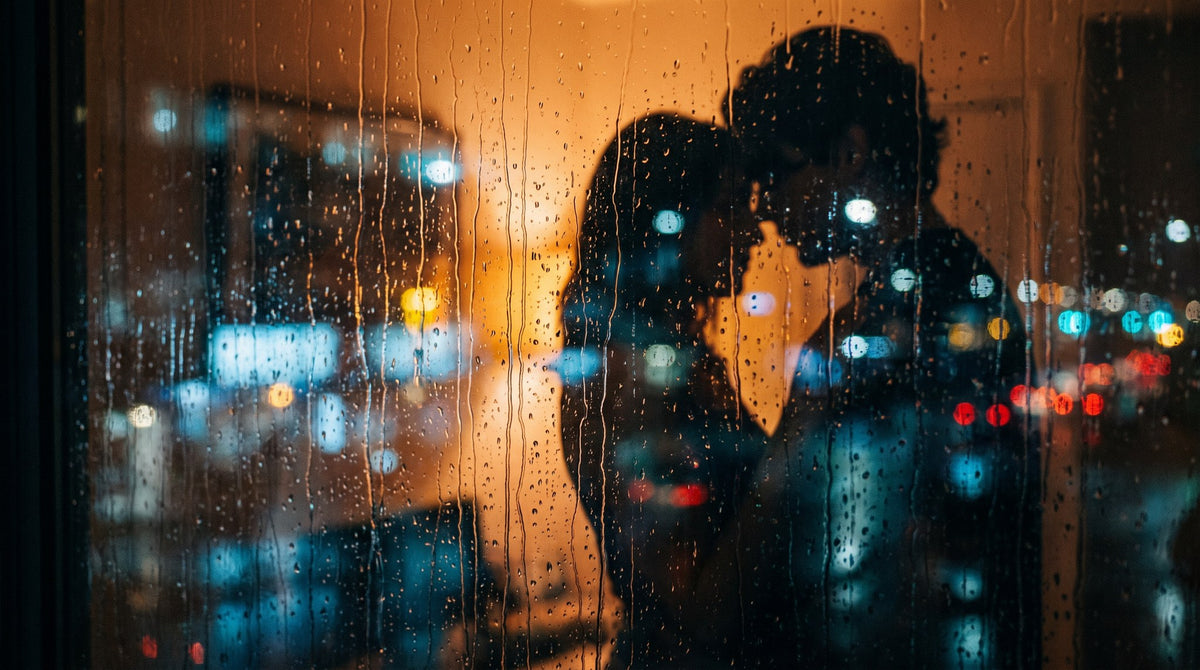 Rainy City Romance Cinematic Art