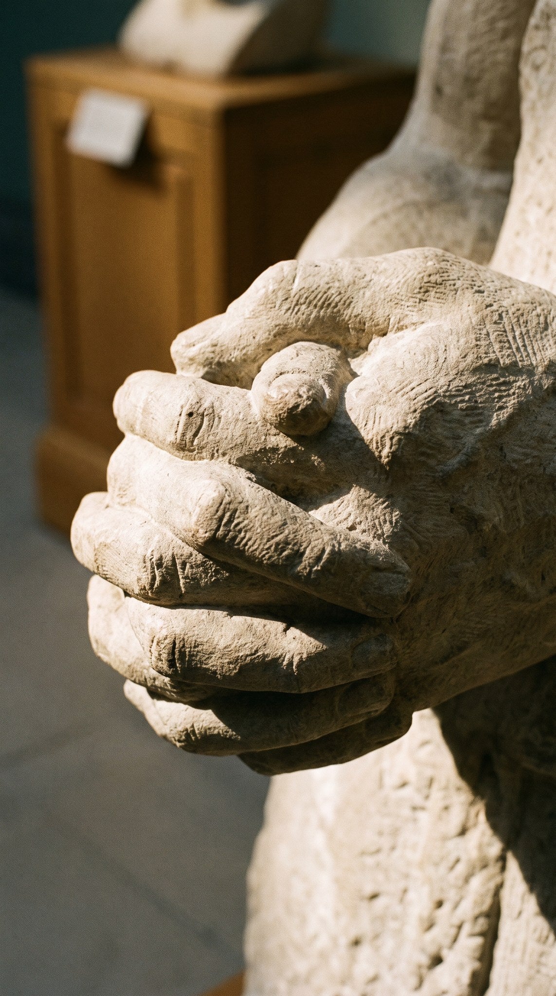 Antiquity Clapsed Hands Classical Art