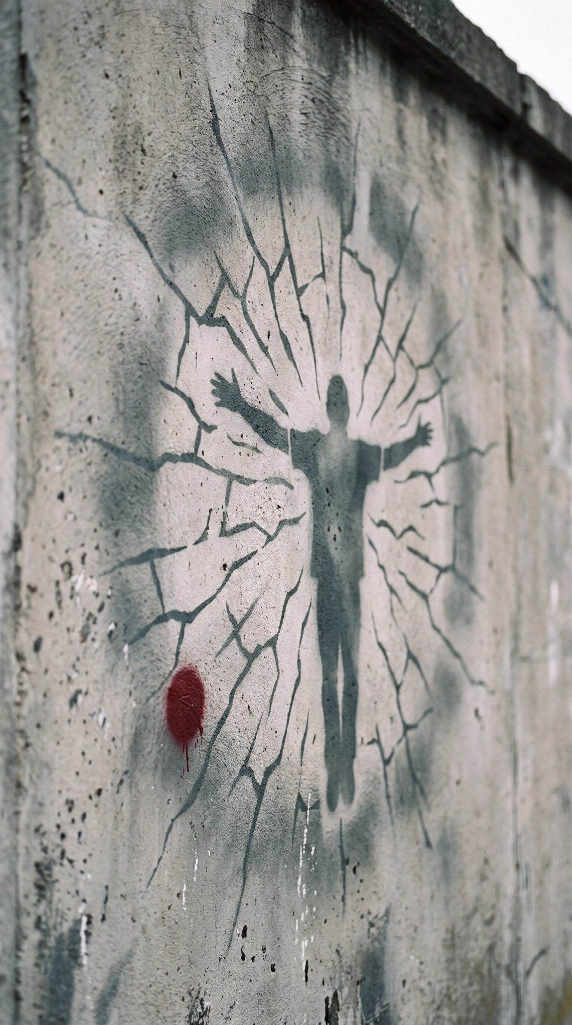 Urban Dissident Concrete Street Mural