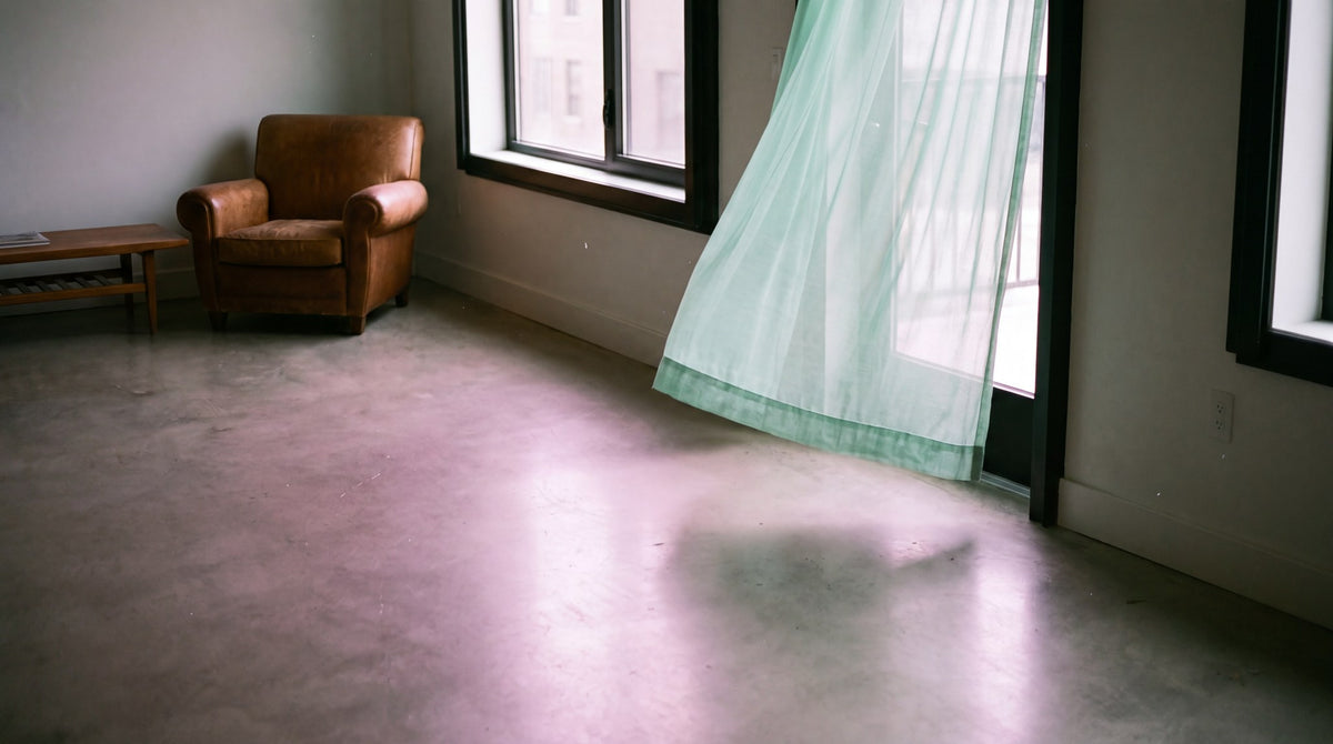 Breezy Loft Interior Calm Wall Art