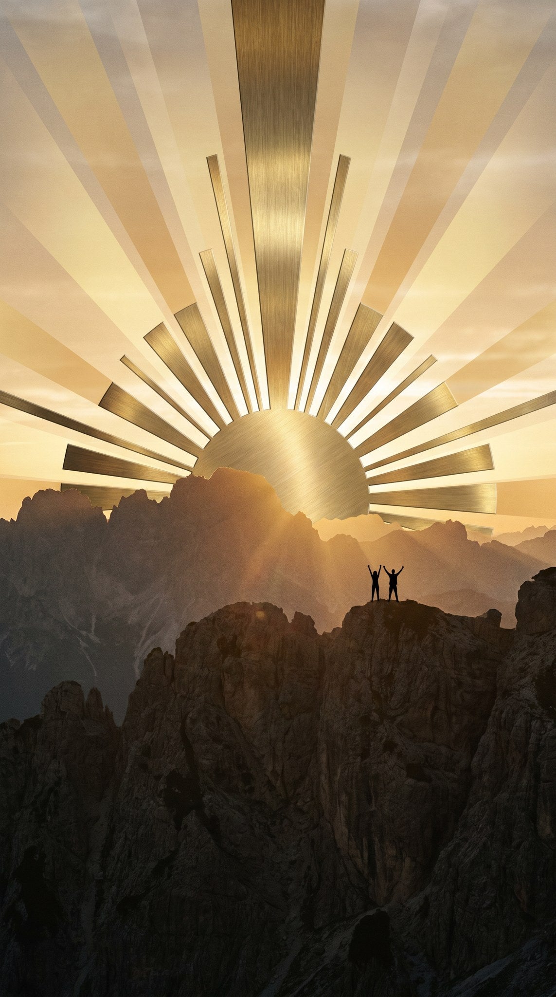 Golden Summit Horizon Art