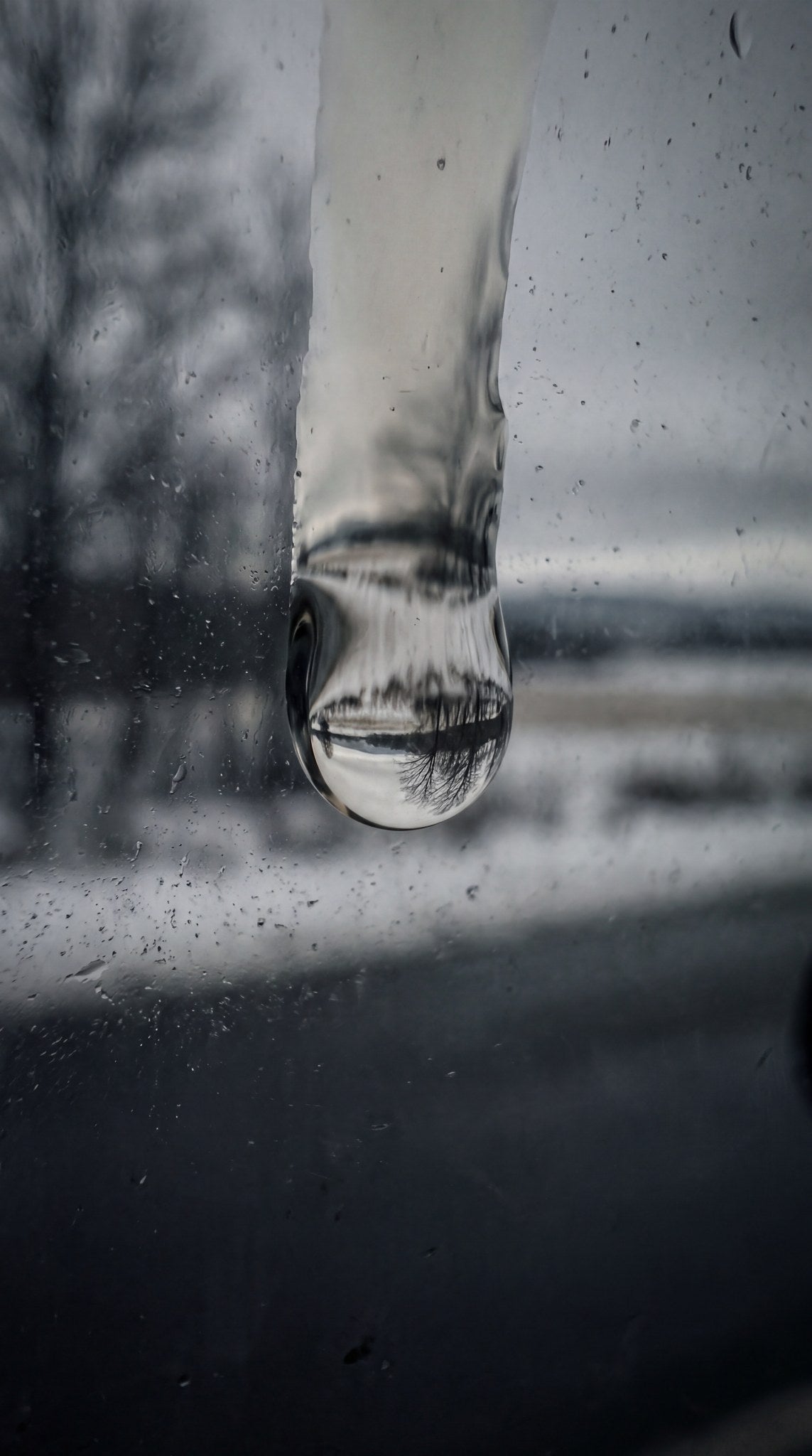 Frozen Refraction Framed Art Print