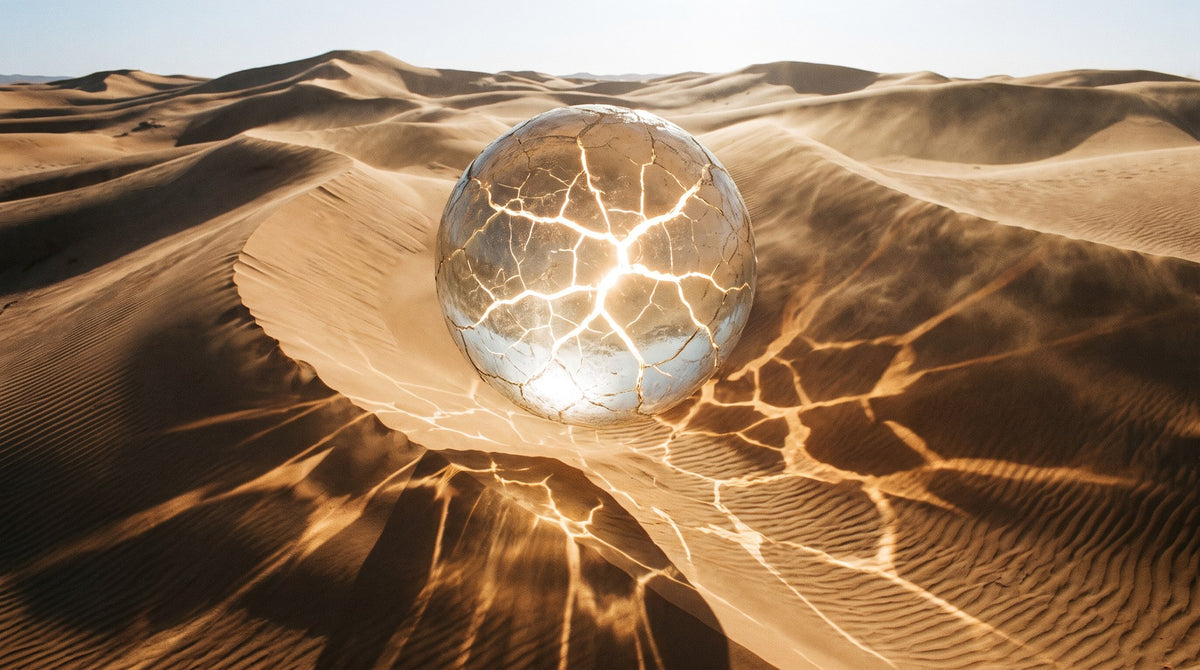 Solaris Orb Desert Horizon Art