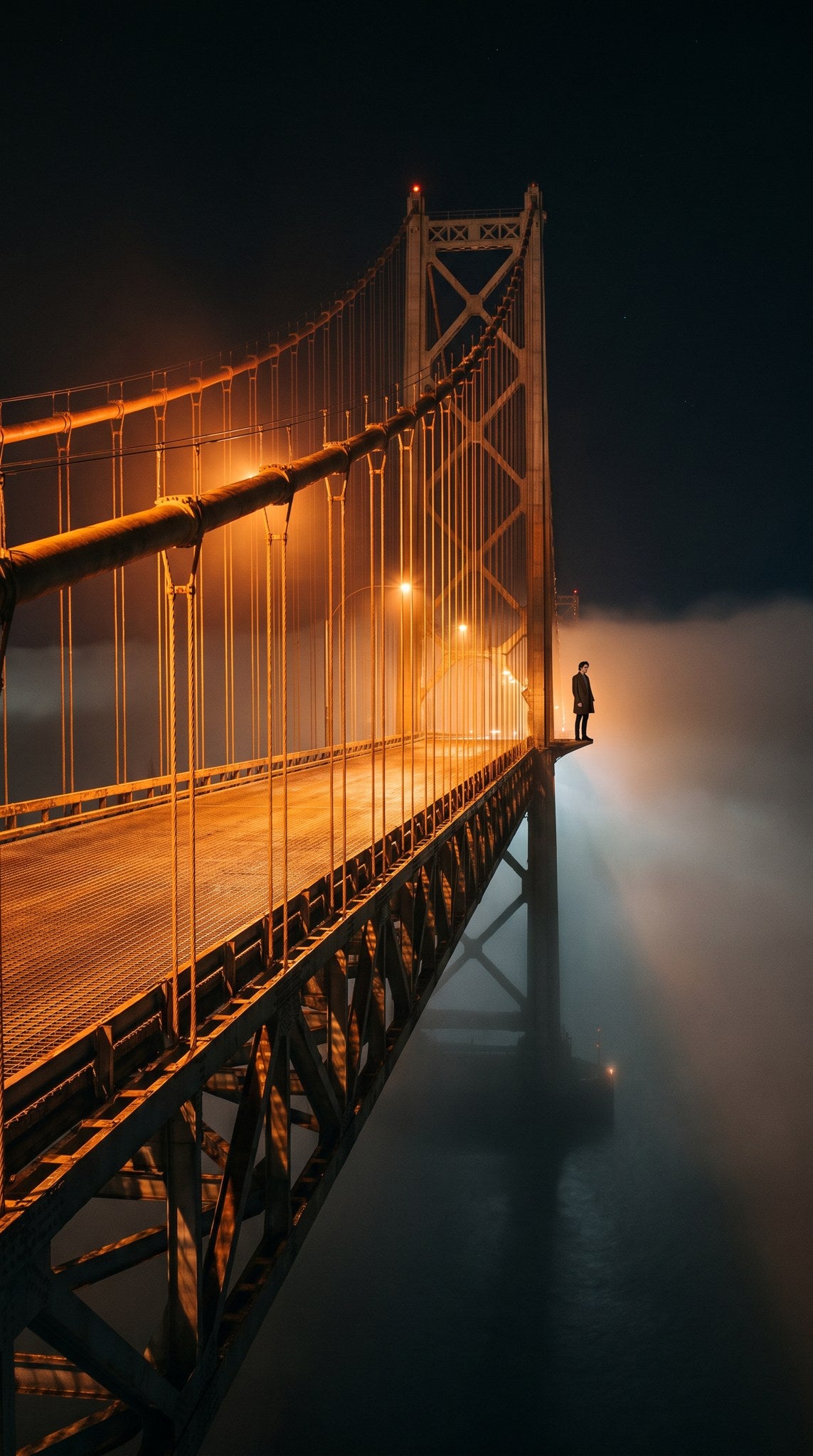 Nocturne Bridge Art Print
