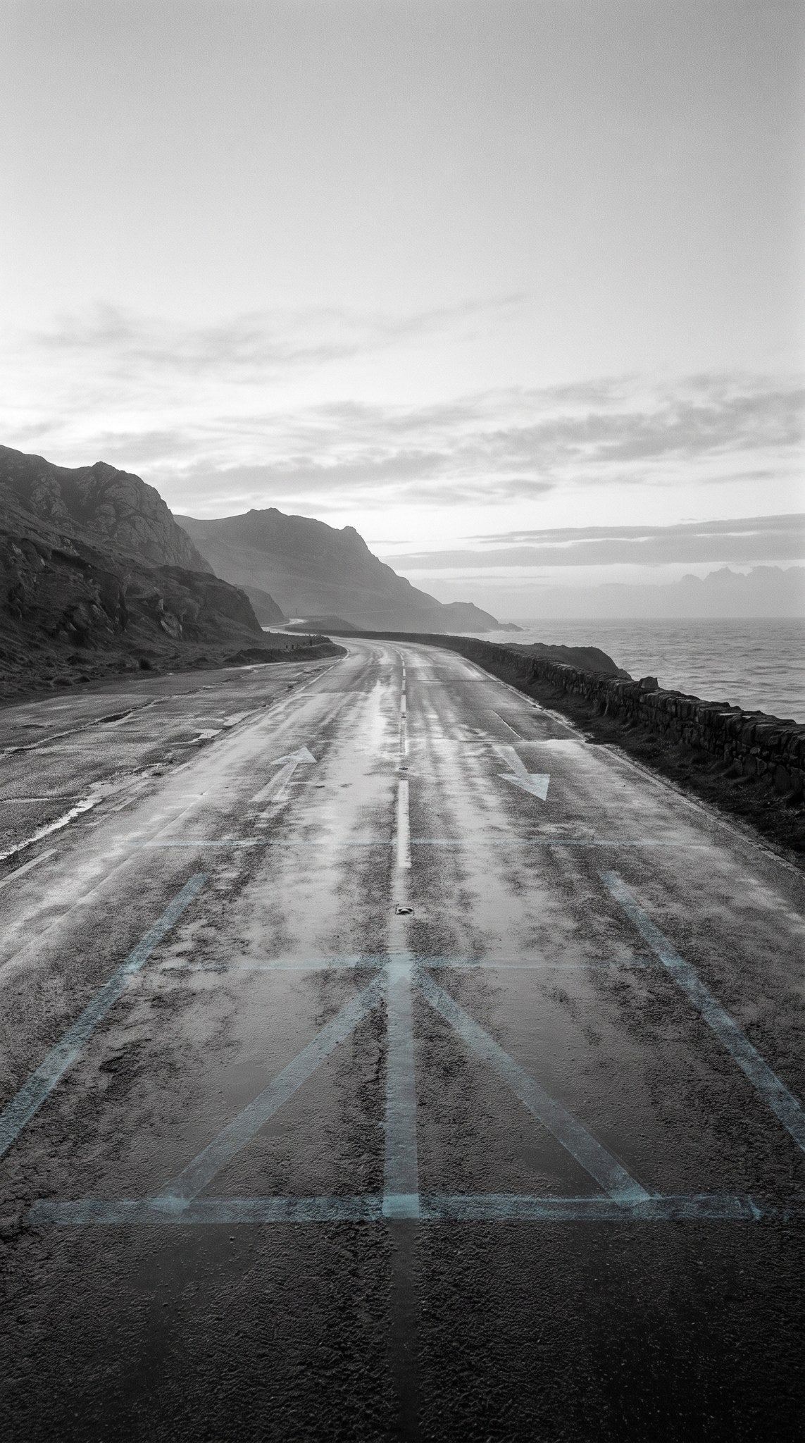 Silent Highway Moody Coastal Art