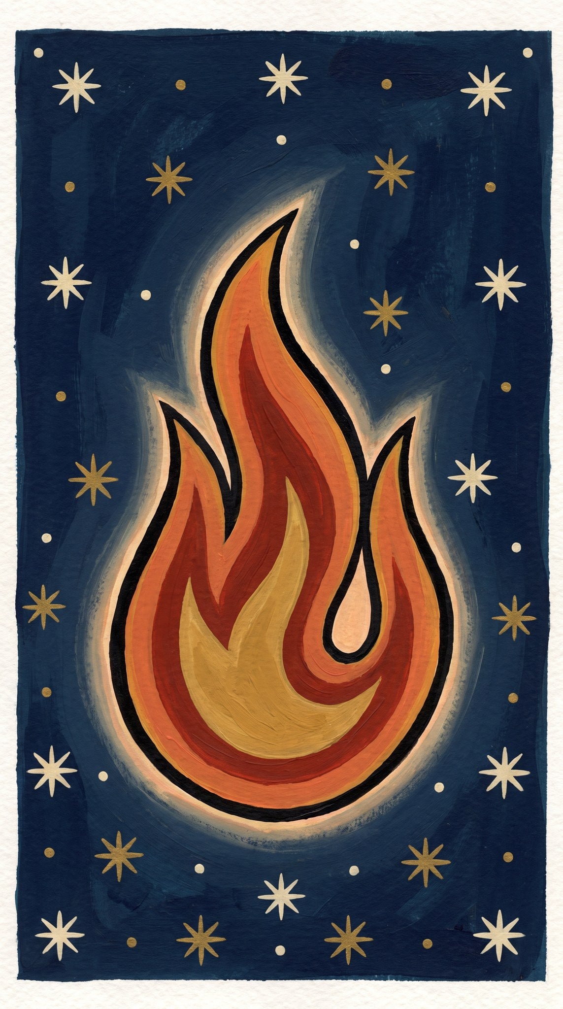Celestial Hearth Folk Flame