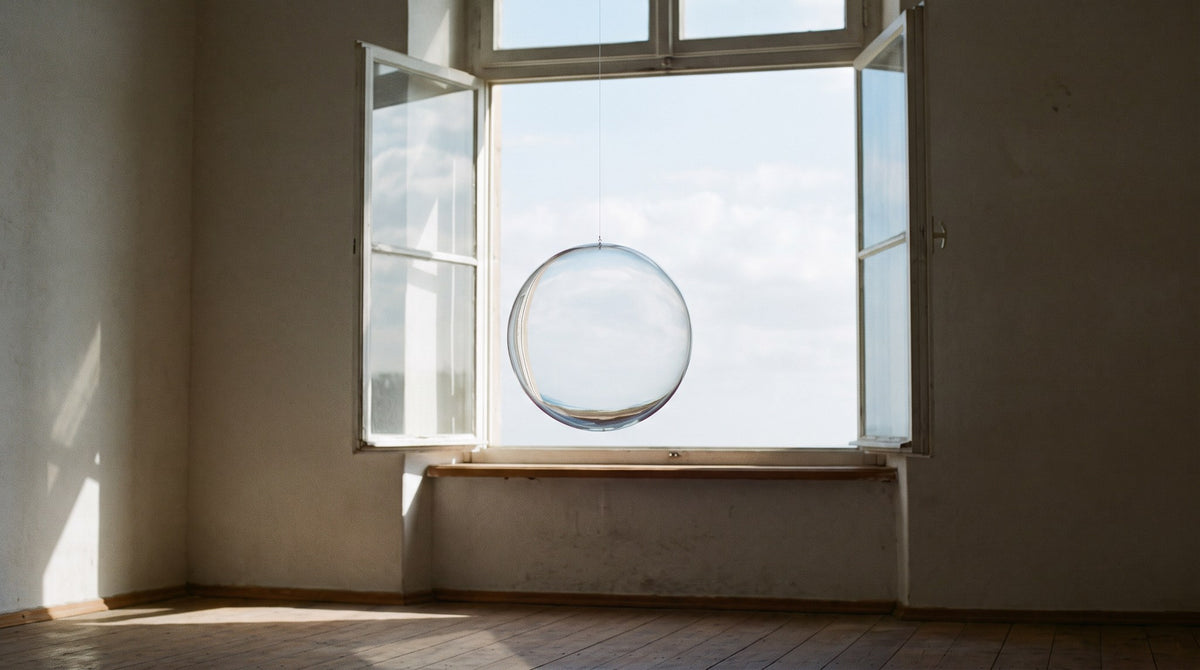 Suspended Sphere Architectural Art