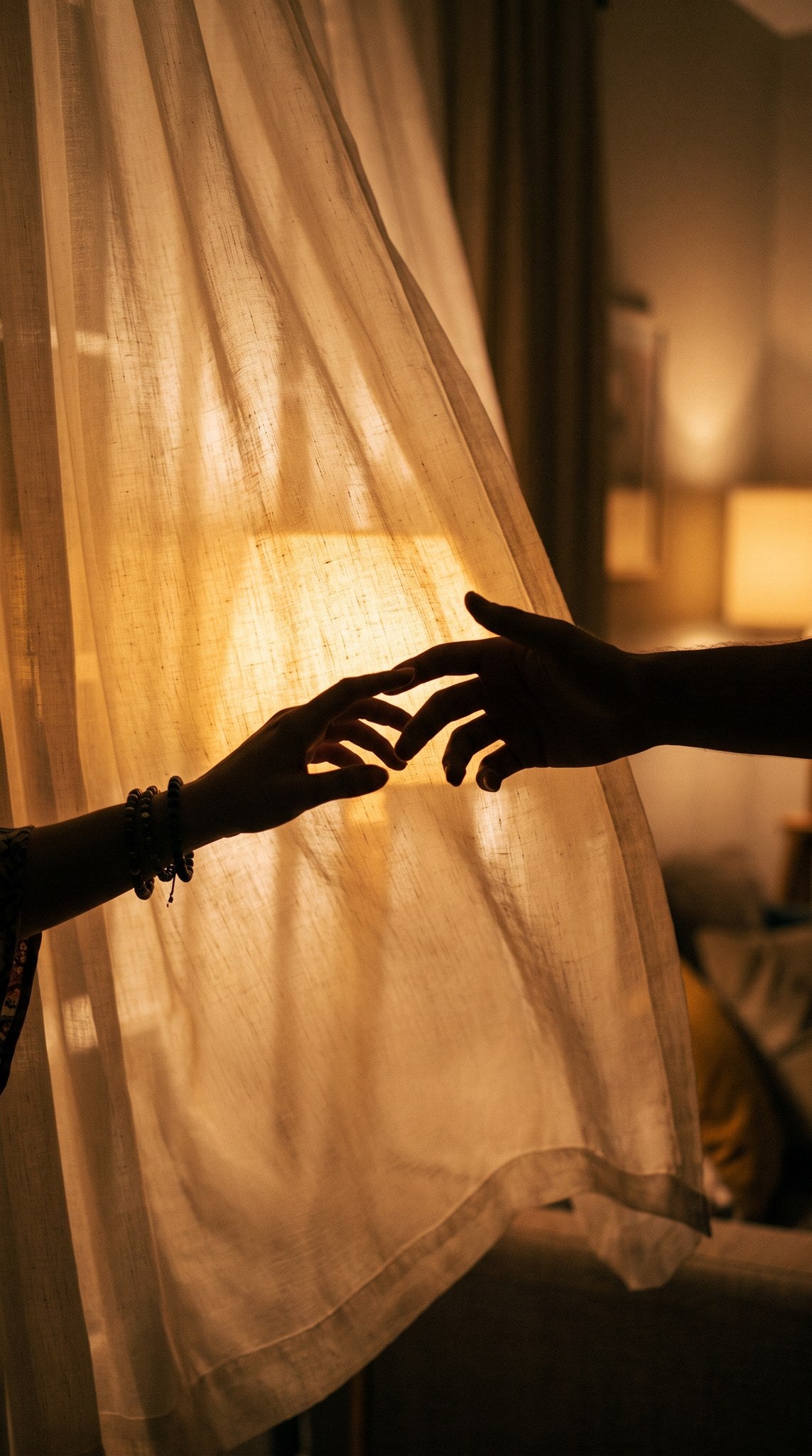 Tender Touch Silhouette Golden Art