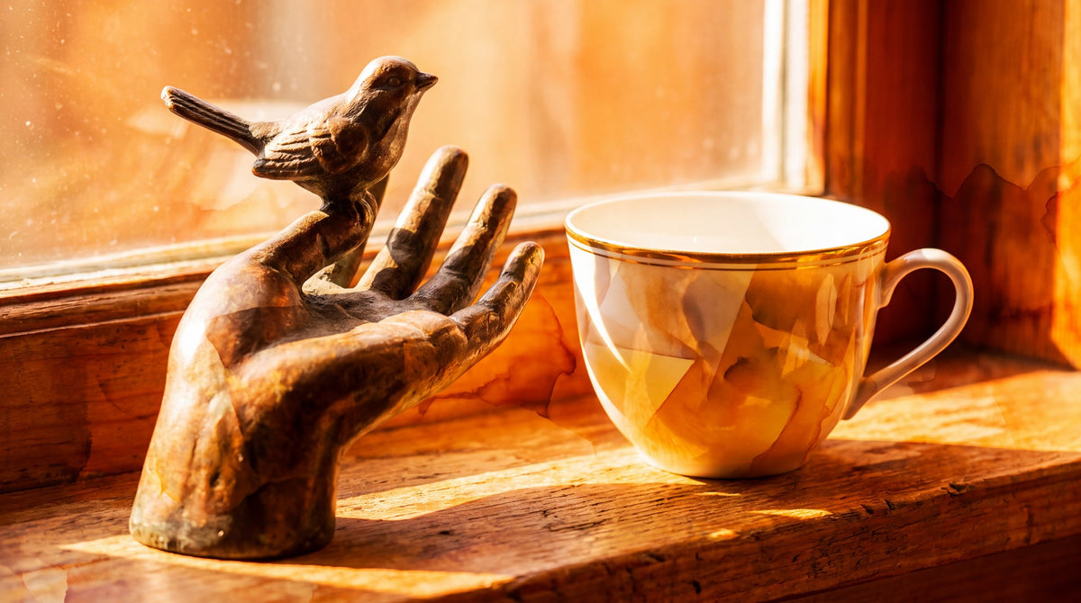 Golden Hour Solace Still Life Art