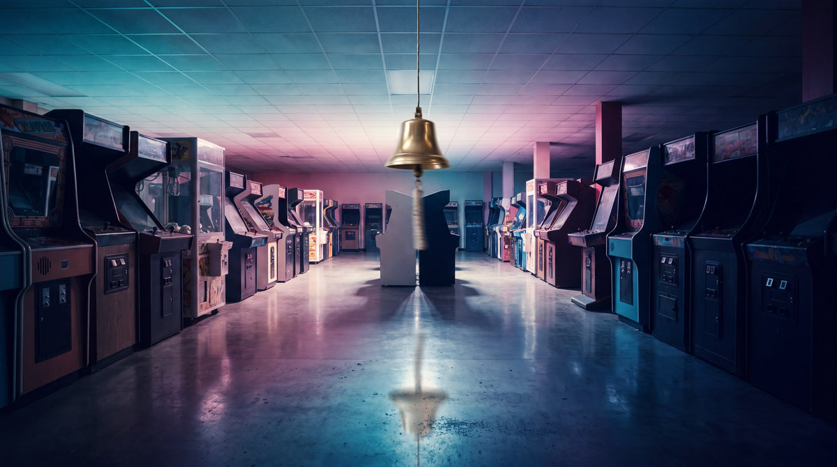 Arcade Echoes Liminal Bell Art
