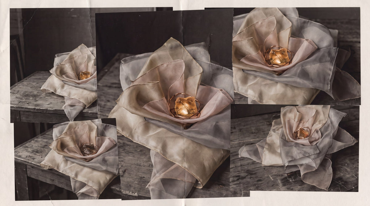 Amber Bloom Still Life Art