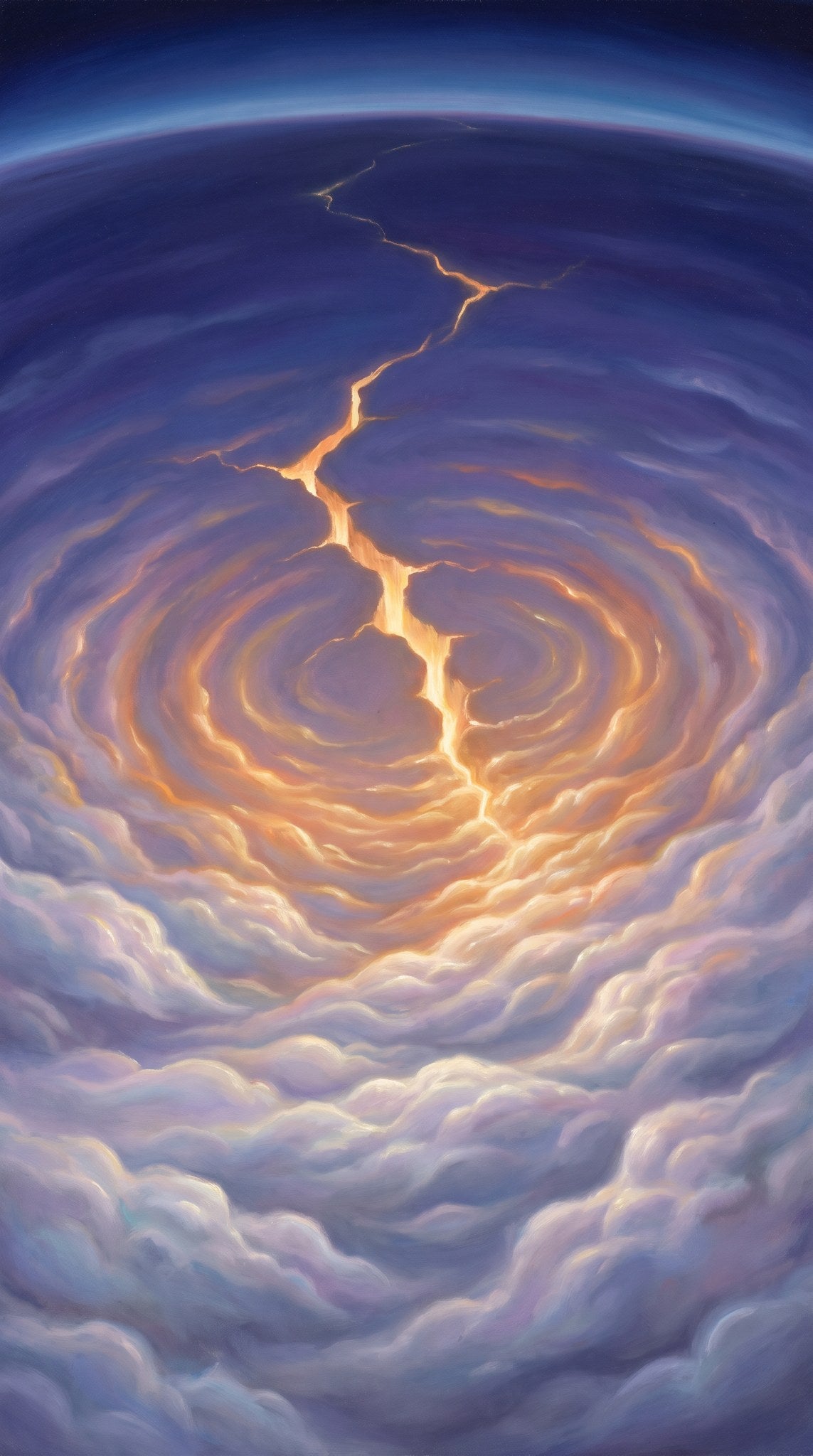 Cosmic Cloud Portal - Celestial Rift Artwork