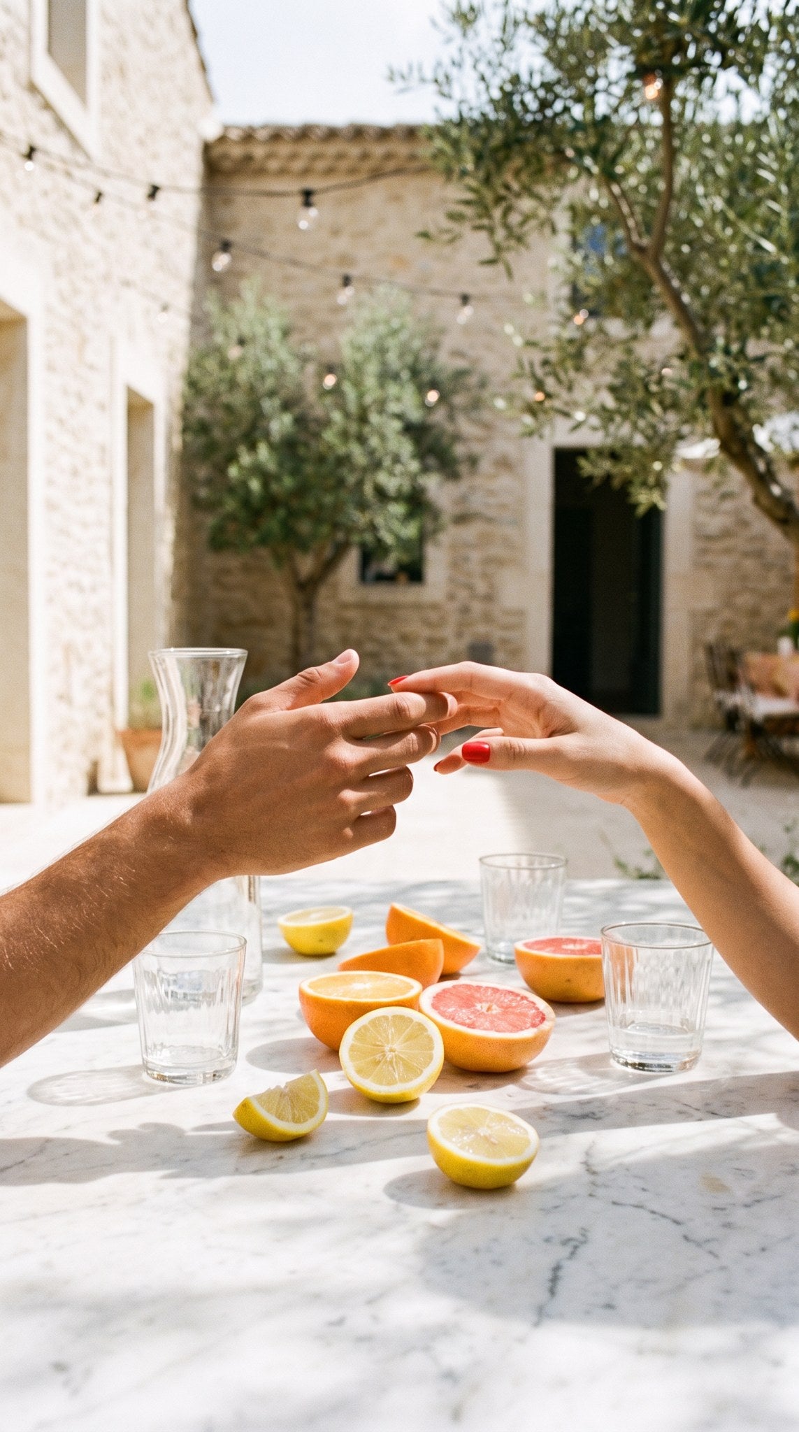 Mediterranean Summer Citrus Art Print