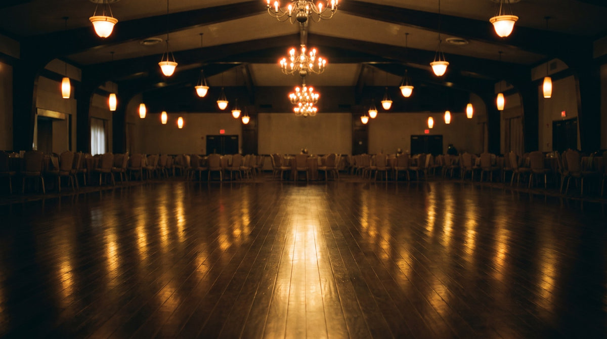 Grand Ballroom Amber Glow Art
