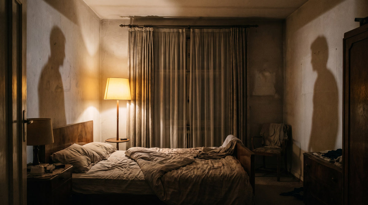 Whispering Shadows Moody Bedroom Art