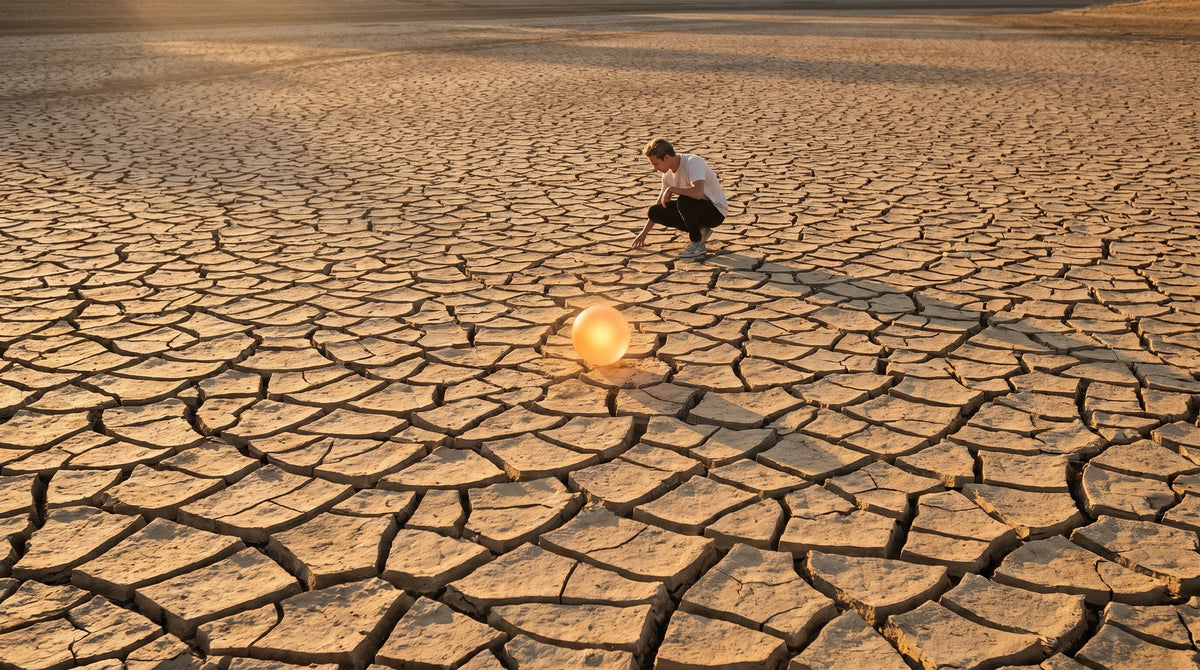 Golden Orb Desert Mirage
