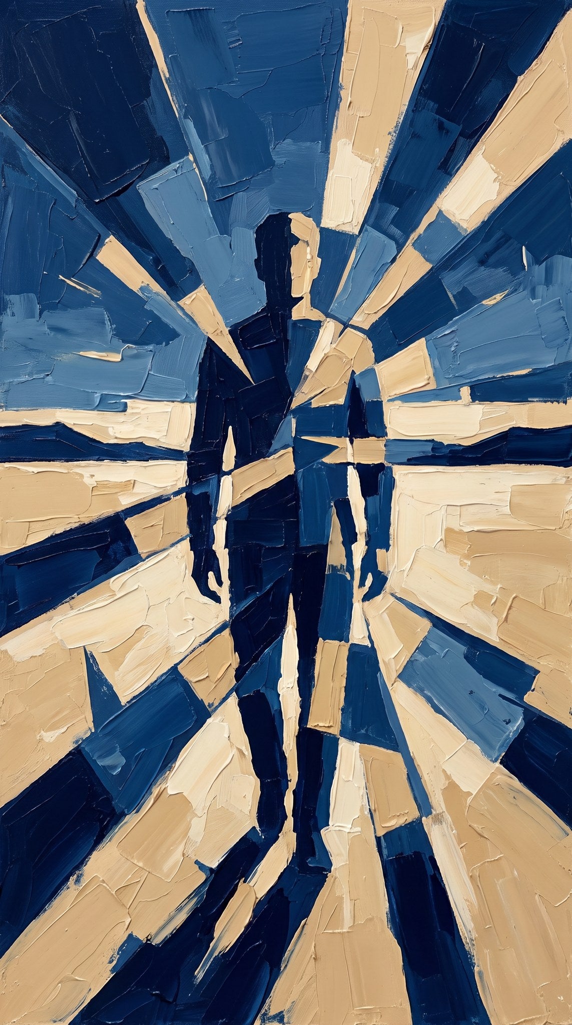 Solar Silhouette Contemporary Art