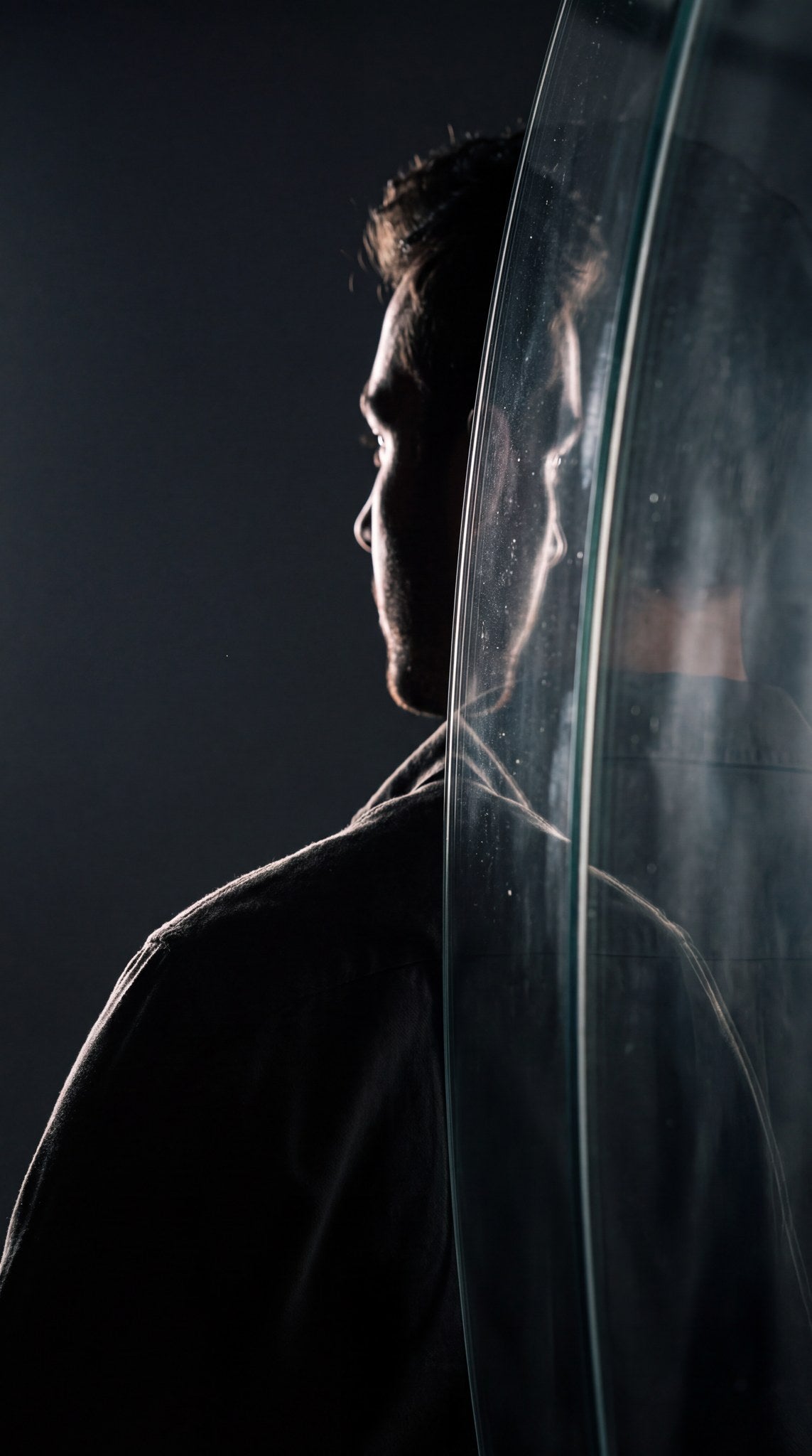 Threshold Reflection Moody Silhouette Art