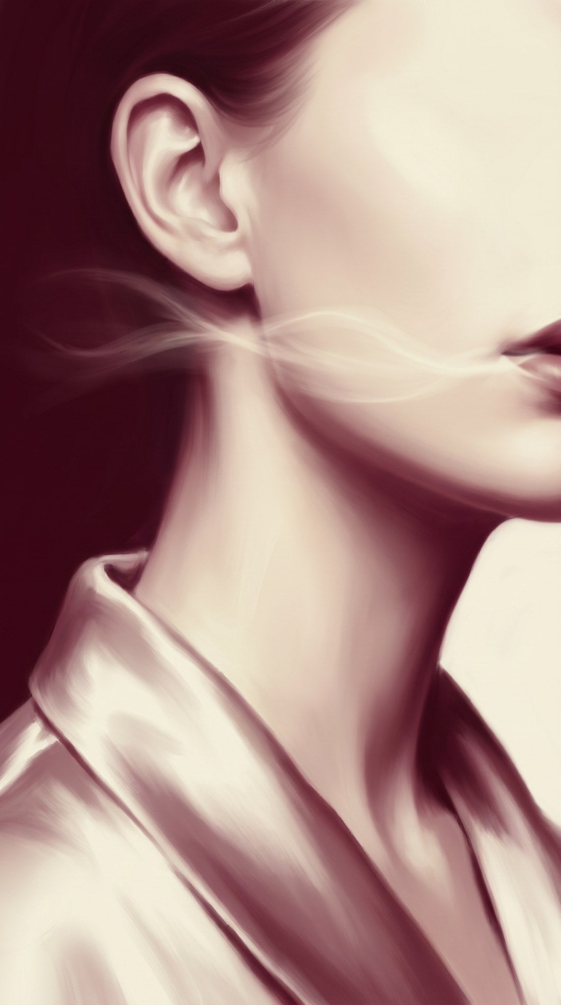 Whispered Shadows Portrait Art