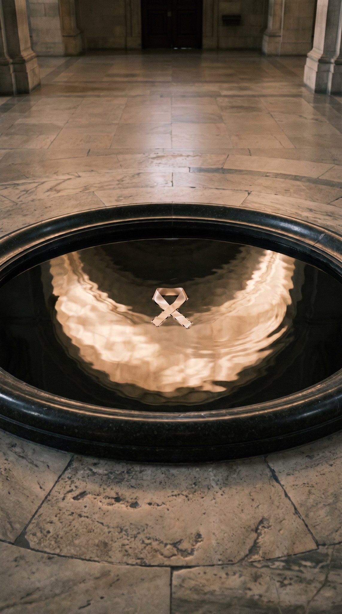 Sacred Ribbon Reflection Art