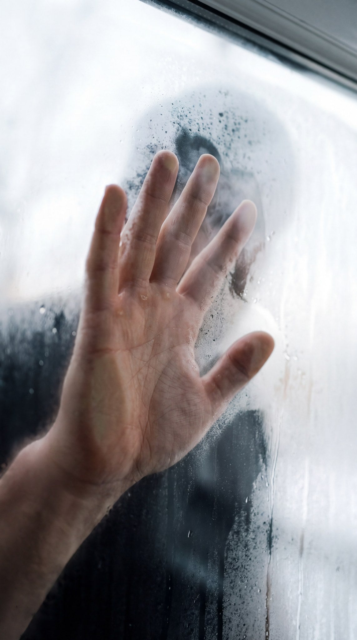 Threshold Visions Steamy Glass Hand Art