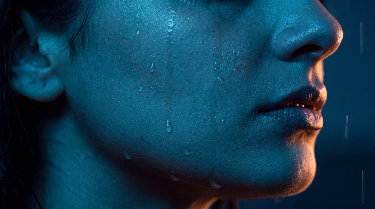 Nocturnal Rain Cinematic Portrait