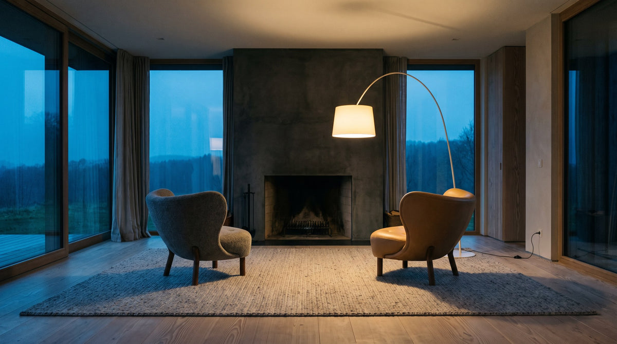 Modern Hearth Twilight Sanctuary Art