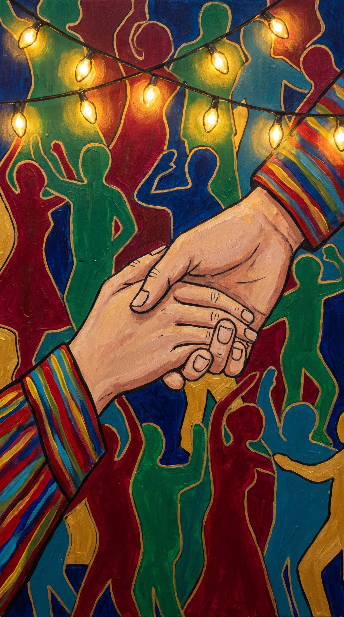 Electric Rhythm Connection Art