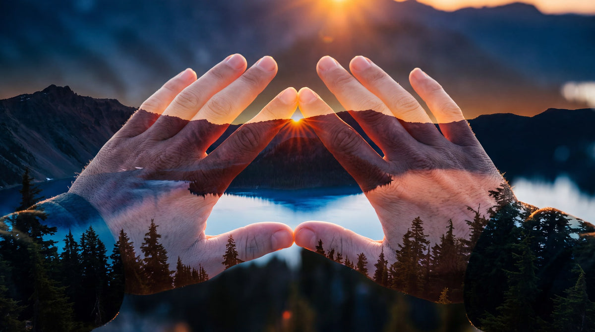 Cosmic Intimacy Mountain Sunrise Fine Art