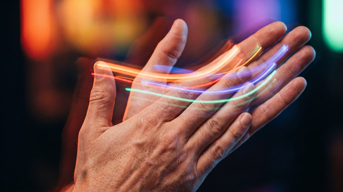 Neon Trails Electric Motion Art