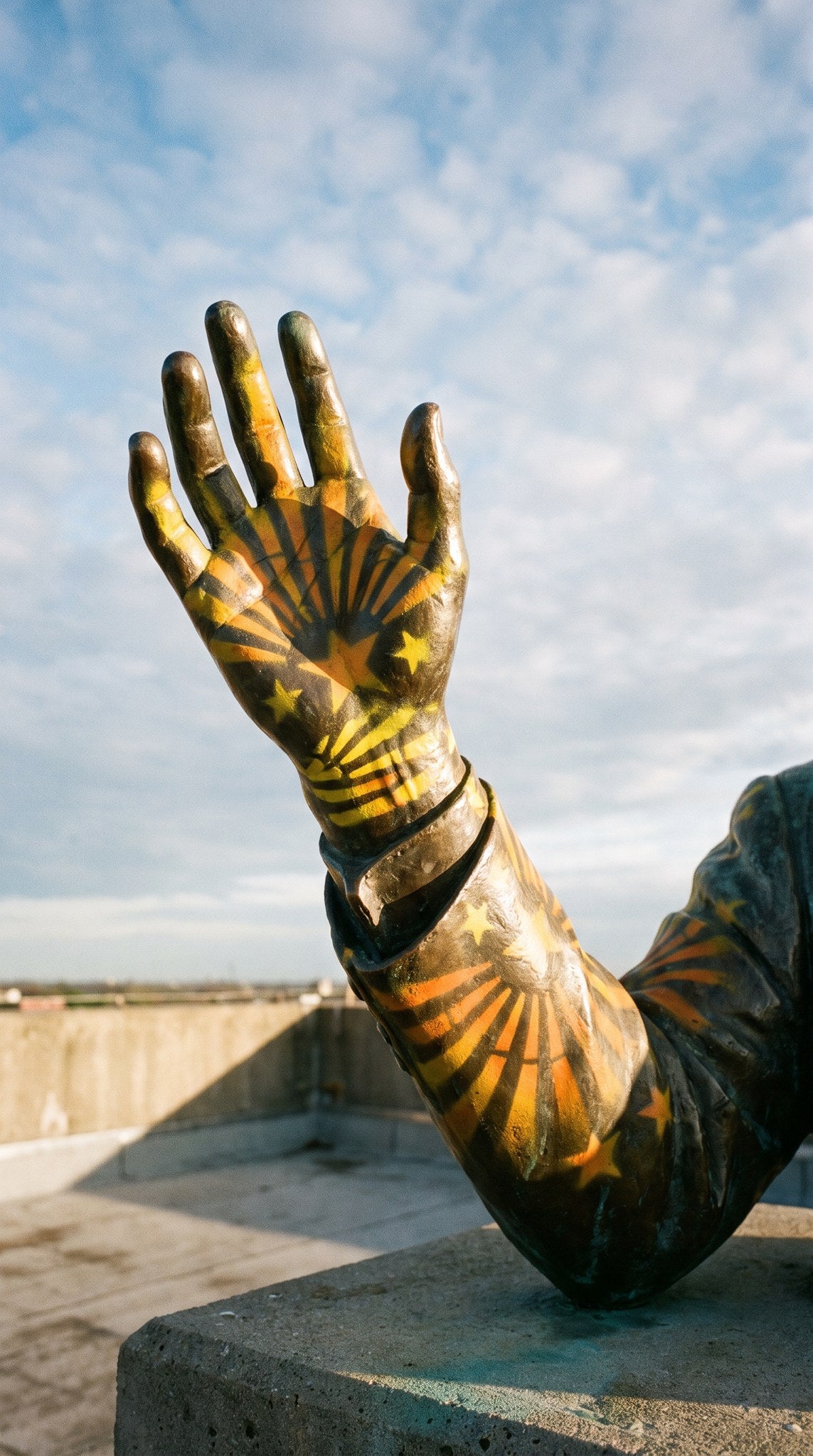 Urban Reach Bronze Sculpture Art