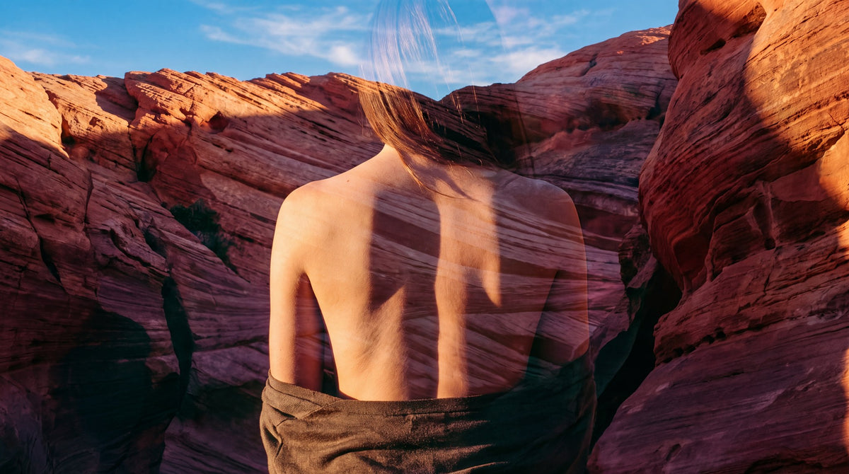 Canyon Mirage Double Exposure Fine Art