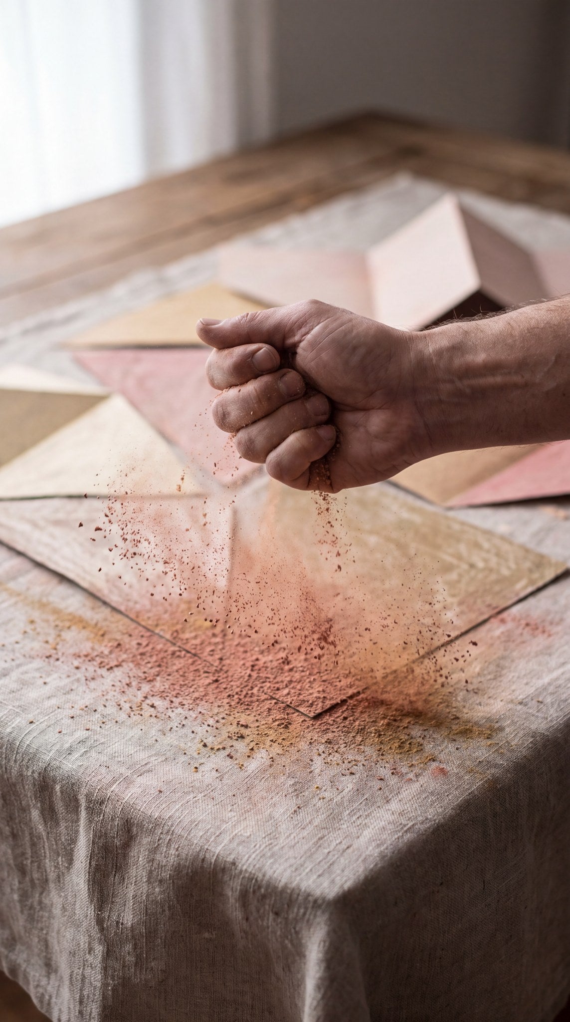Earth Pigment Motion Art