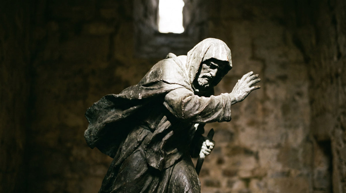 Mystic Pilgrim Sculpture Art