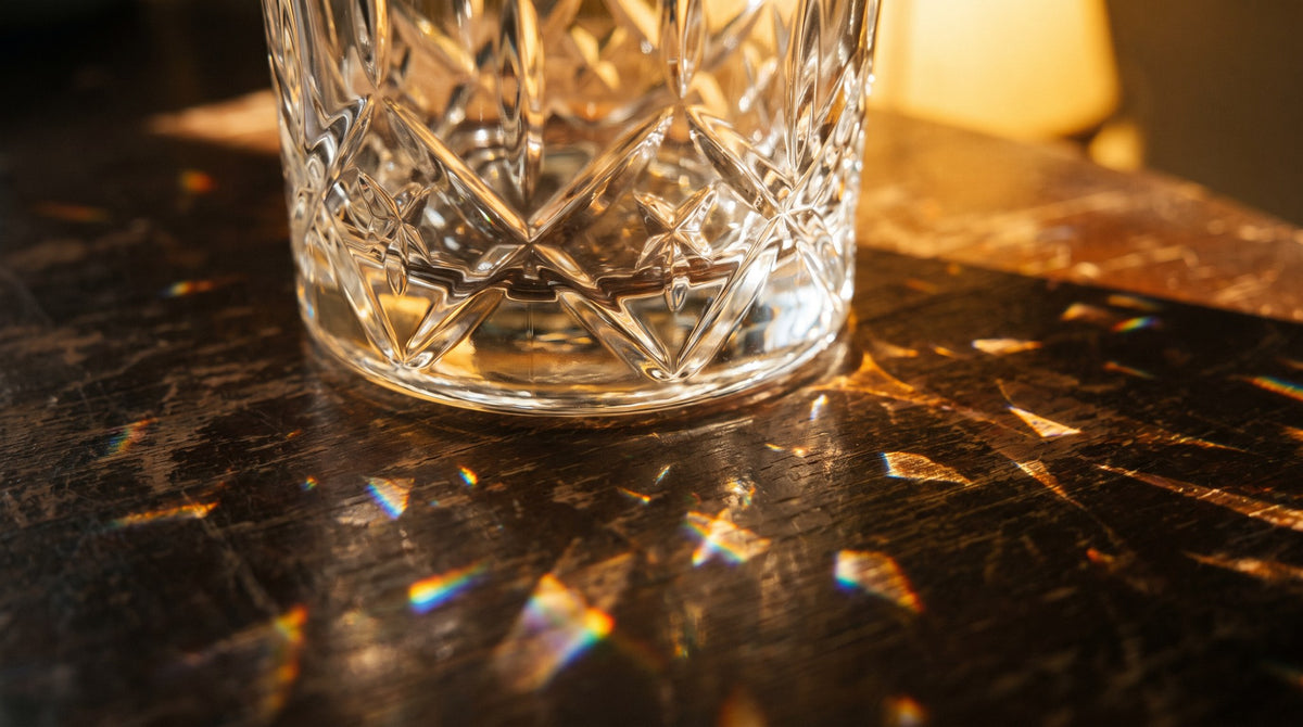 Golden Hour Light Refraction Art
