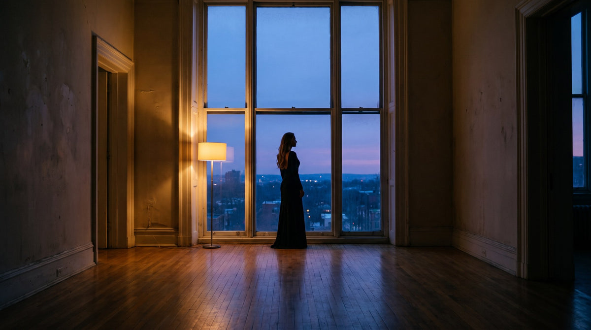 Twilight Solitude Moody Wall Art
