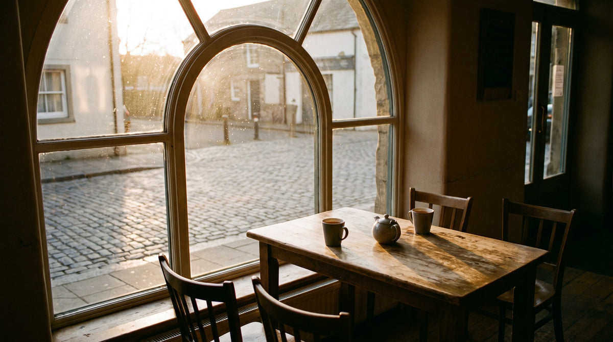 Morning Tearoom Reverie Fine Art