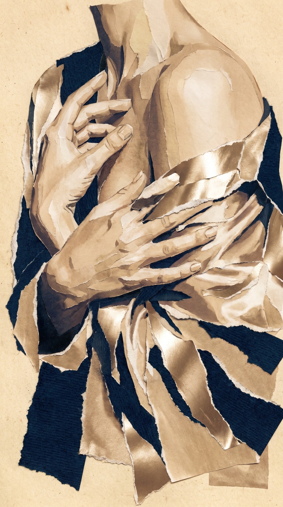 Paper Intimacies Collage Art