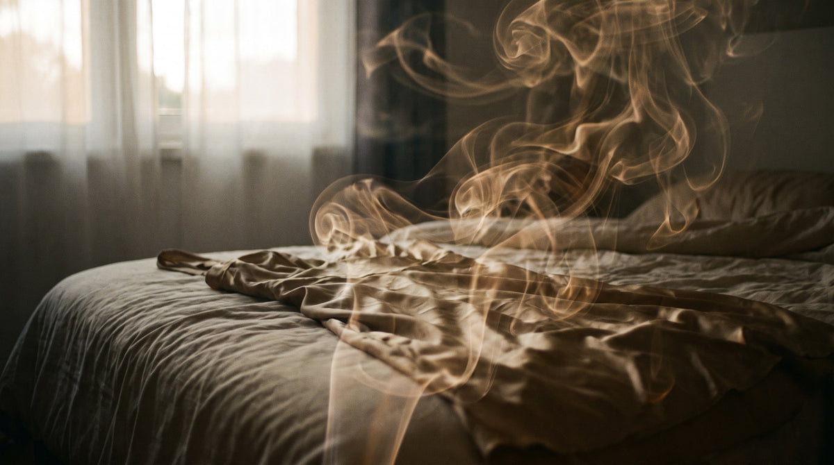 Ethereal Echoes Bedroom Still Life Art