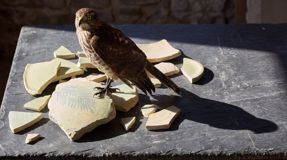 Sentinel on Broken Clay Art