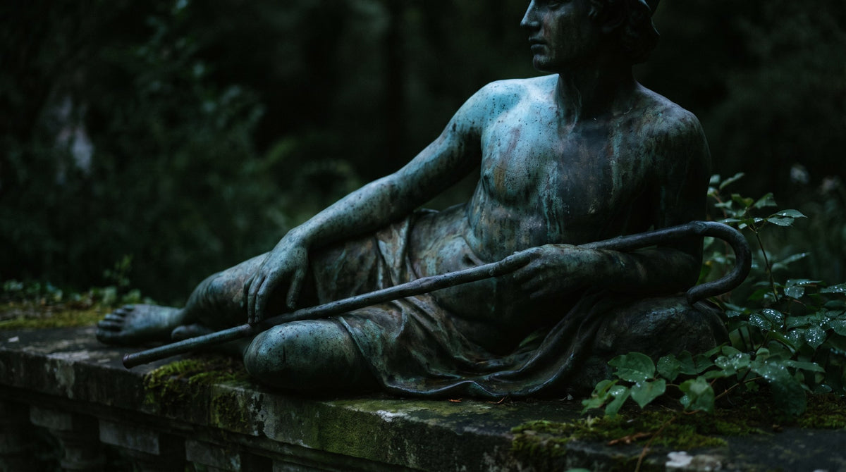 Classical Bronze Statue Dark Academia Wall Art