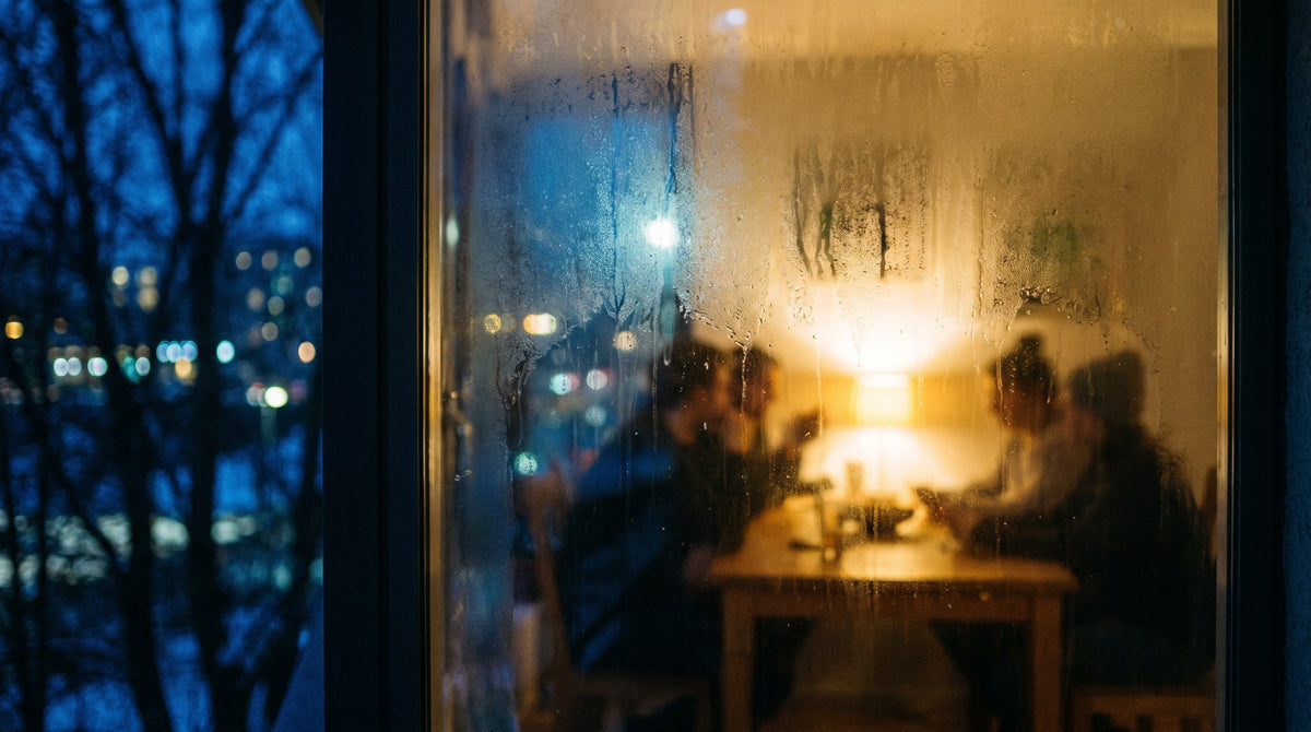 Cozy Twilight Gathering - Cinematic Moody Art
