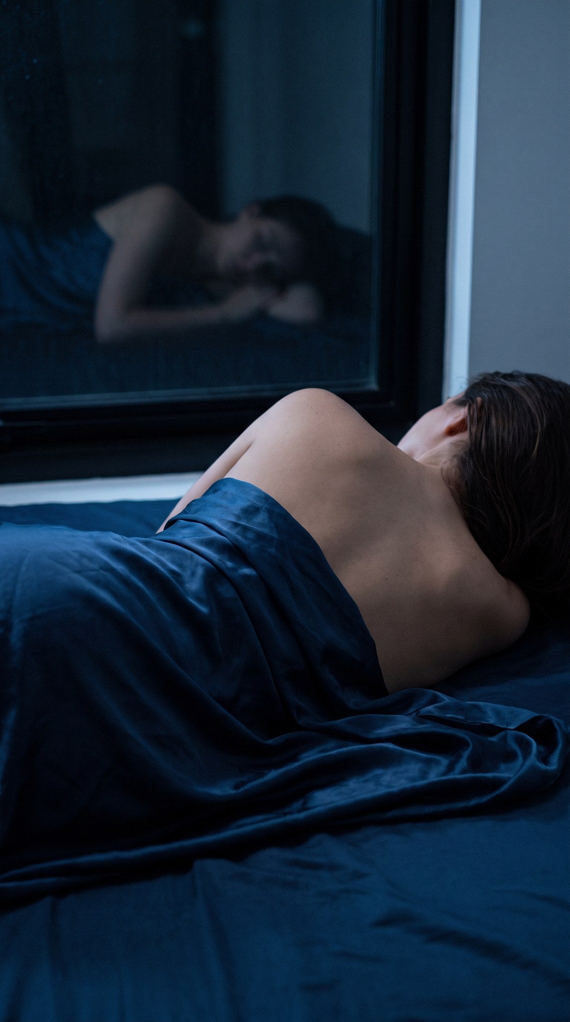 Midnight Window Solitude Wall Art