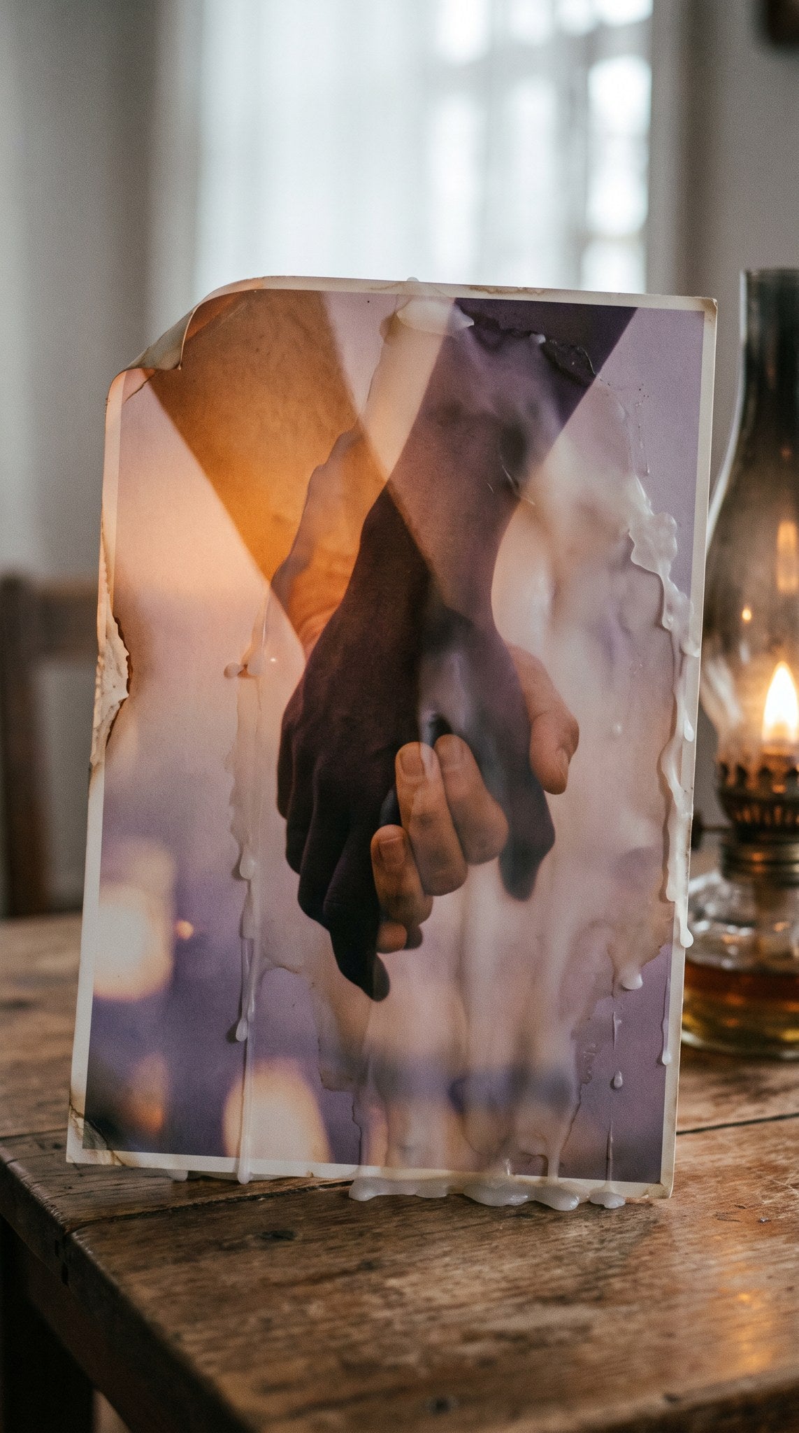 Wax Melt Intimate Hands Art Print