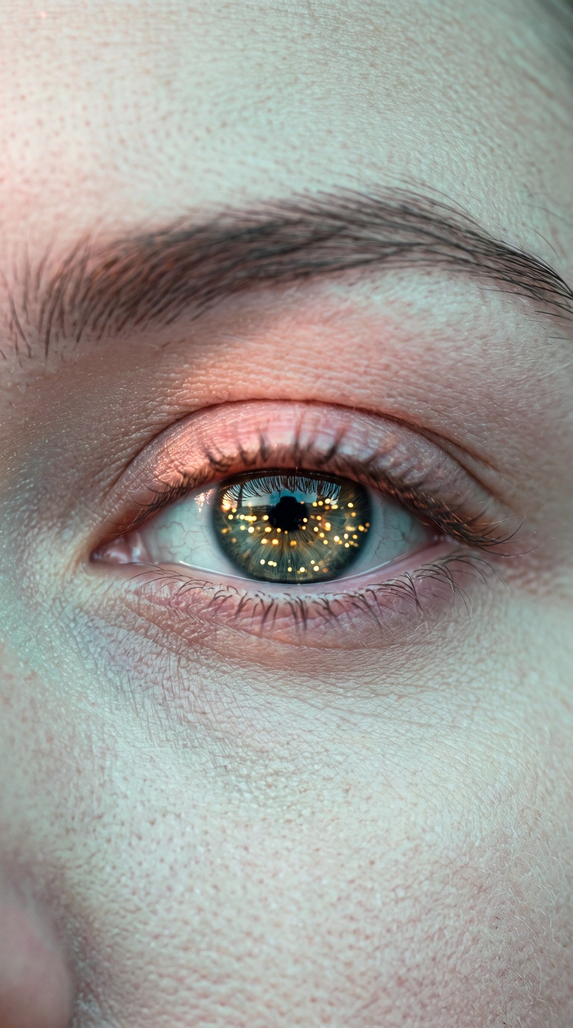Threshold Visions - Golden Iris Gaze